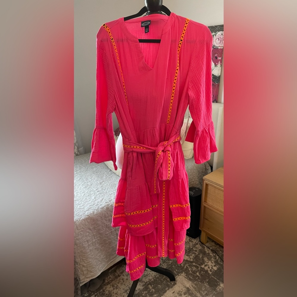 Scoop NYC tiered dress